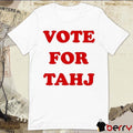 Efren Ramirez Wearing Vote For Tahj t-shirt