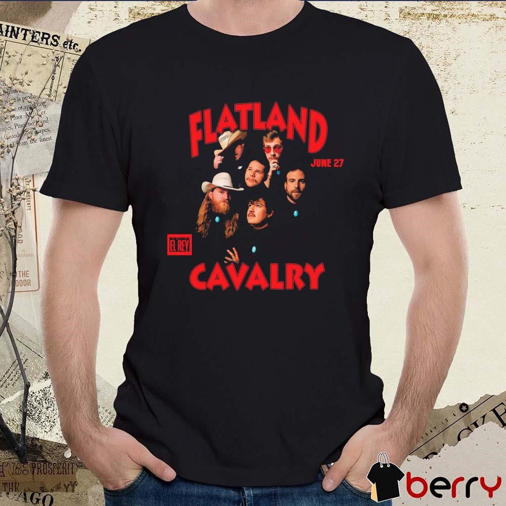 El Rey on the Flatland Forever Tour with support from Presley Haile June 27 2025 t-shirt