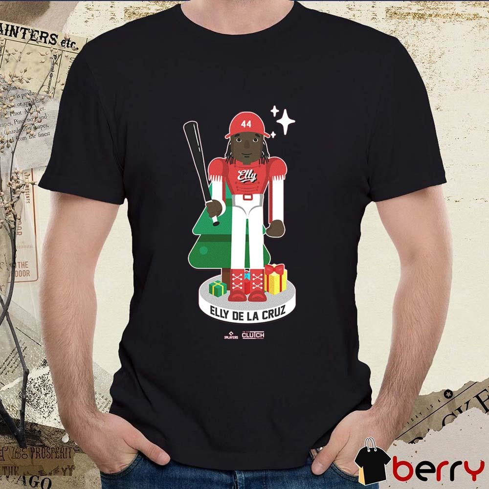 Elly De La Cruz MLBPA Nutcracker Cincinnati Reds MLB t-shirt
