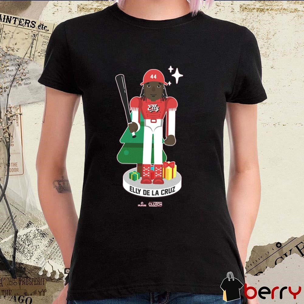 Elly De La Cruz MLBPA Nutcracker Cincinnati Reds MLB t-shirt
