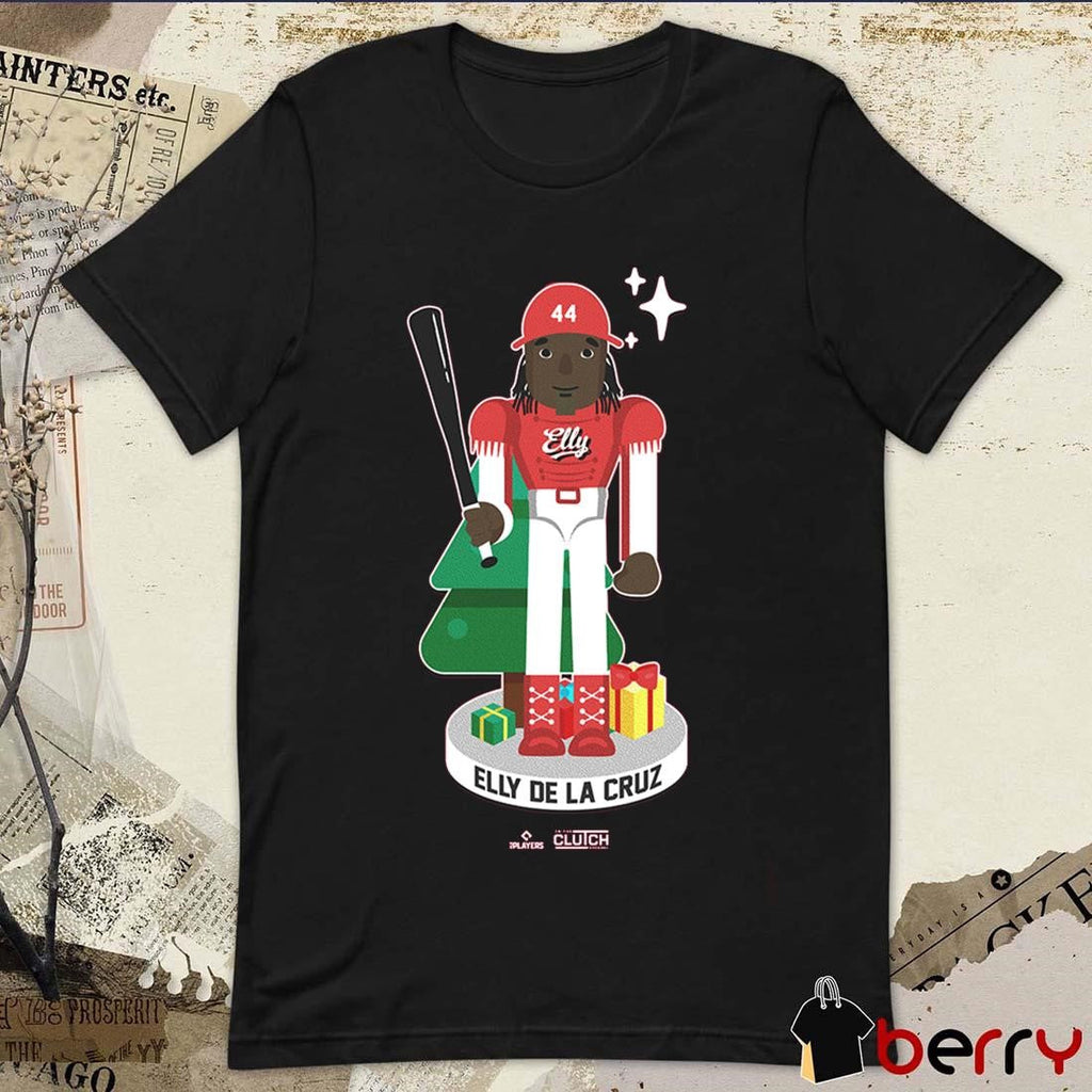 Elly De La Cruz MLBPA Nutcracker Cincinnati Reds MLB t-shirt