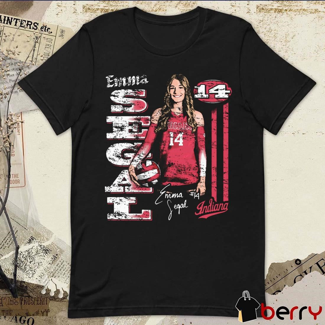 Emma Segal Indiana Volleyball Signature 90s Graphic t-shirt