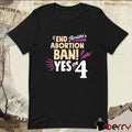 End Abortion Ban Yes On 4 Florida’s t-shirt