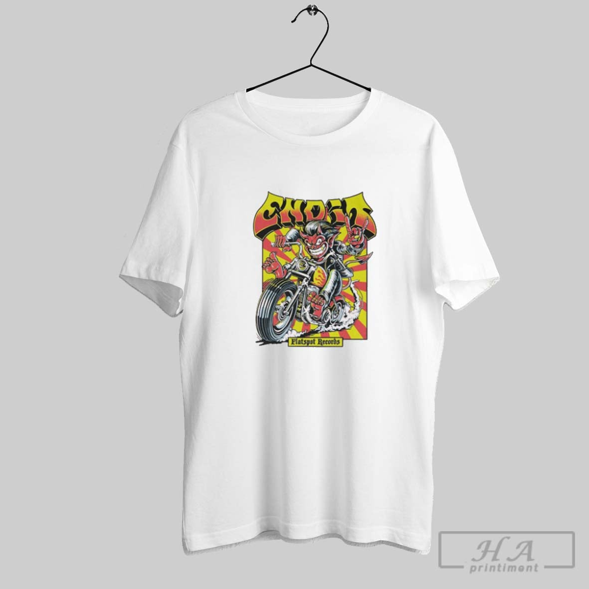 Official End It Baltimore 2025 Flatspot Records Devil Moto Painting