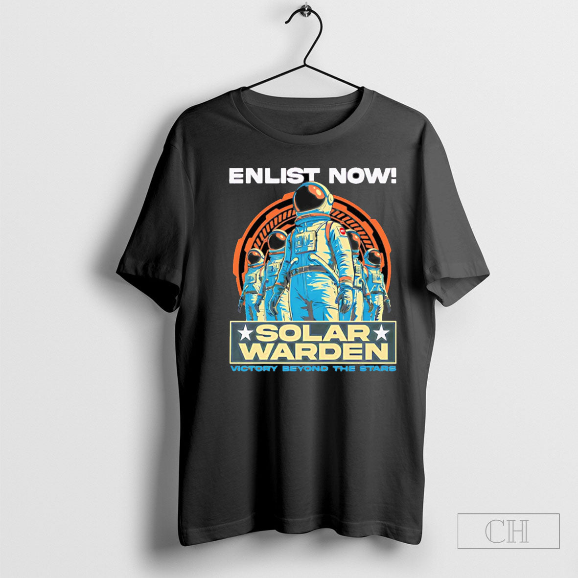 Official Enlist Now Solar Warden Victory Beyond The Stars Tee