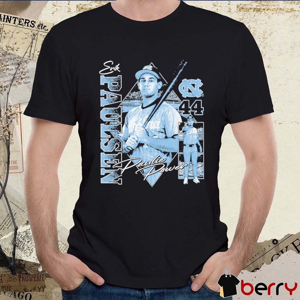 Erik Paulsen Daulie Dower UNC North Carolina Tar Heels NCAA Baseball Vintage t-shirt