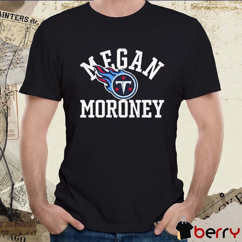 Exclusive Megan Moroney X Tennessee Titans Varsity Block New t-shirt