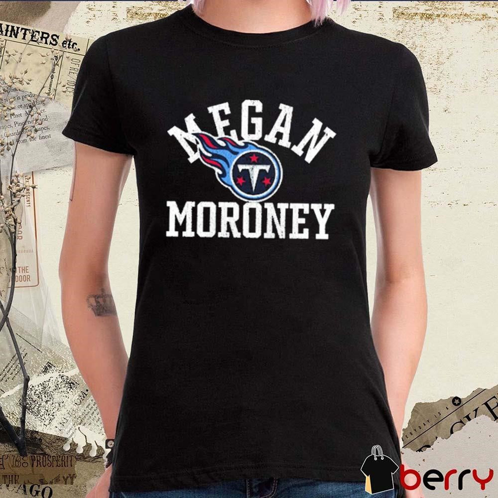 Exclusive Megan Moroney X Tennessee Titans Varsity Block New t-shirt