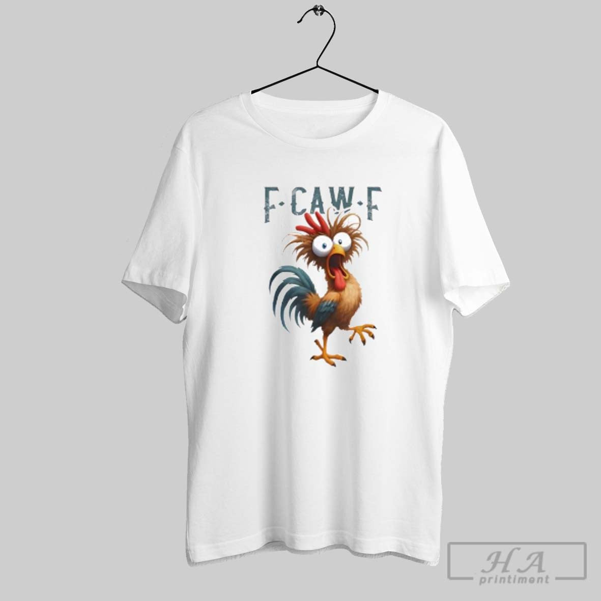 Official F Caw F Funny Chicken Humor Quote Rooster Meme Ladies
