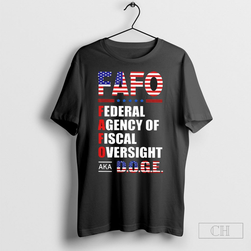 Official Fafo Federal Agency Of Fiscal Oversight Aka Doge Shirt