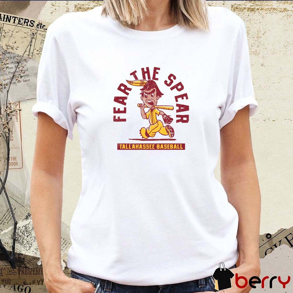 FL Fear The Spear Tallahassee Retro Baseball t-shirt