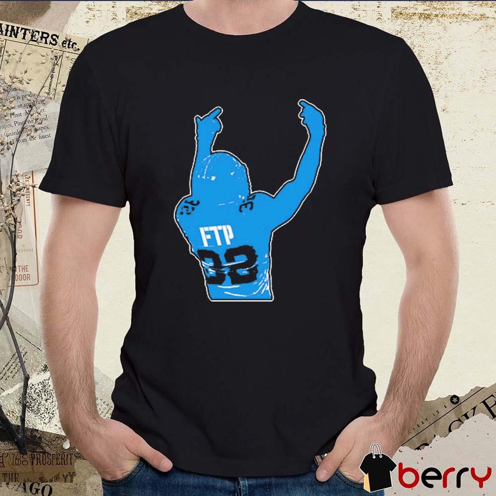 FTP 32 Brian Branch Detroit Lions NFL t-shirt