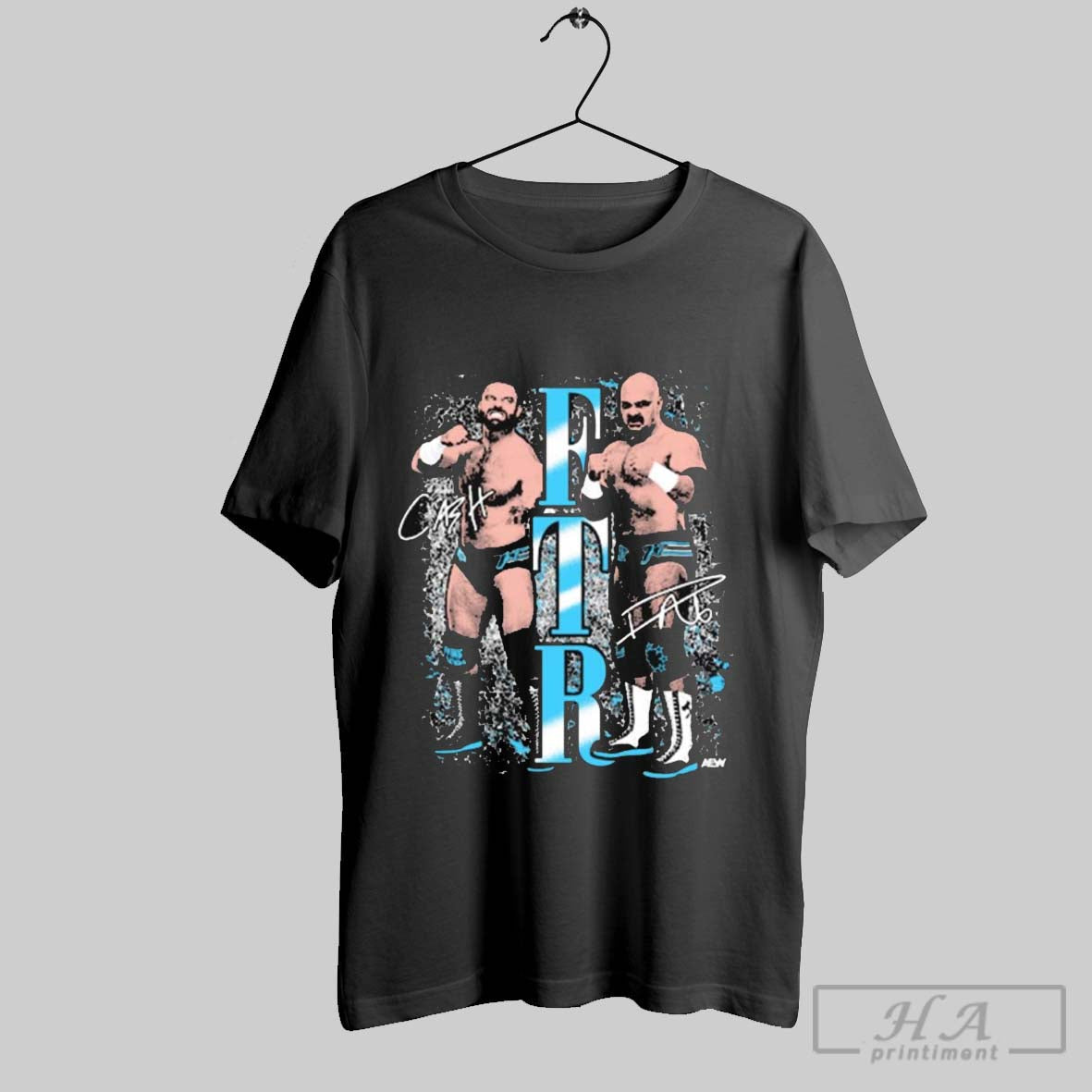 Official Ftr Just Fists Aew Graphics Signatures