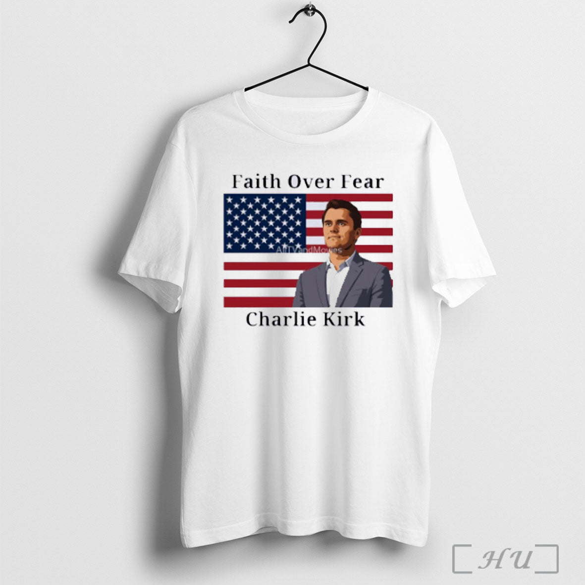Official Faith Over Fear Charlie Kirk T Shirt