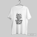 Official Faith Family Hockey Grit Courage Hustle Heart