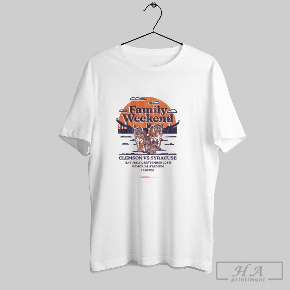 Official Family Weekend In Death Valley Clemson Vs Syracuse September 20th 2025 Memorial Stadium