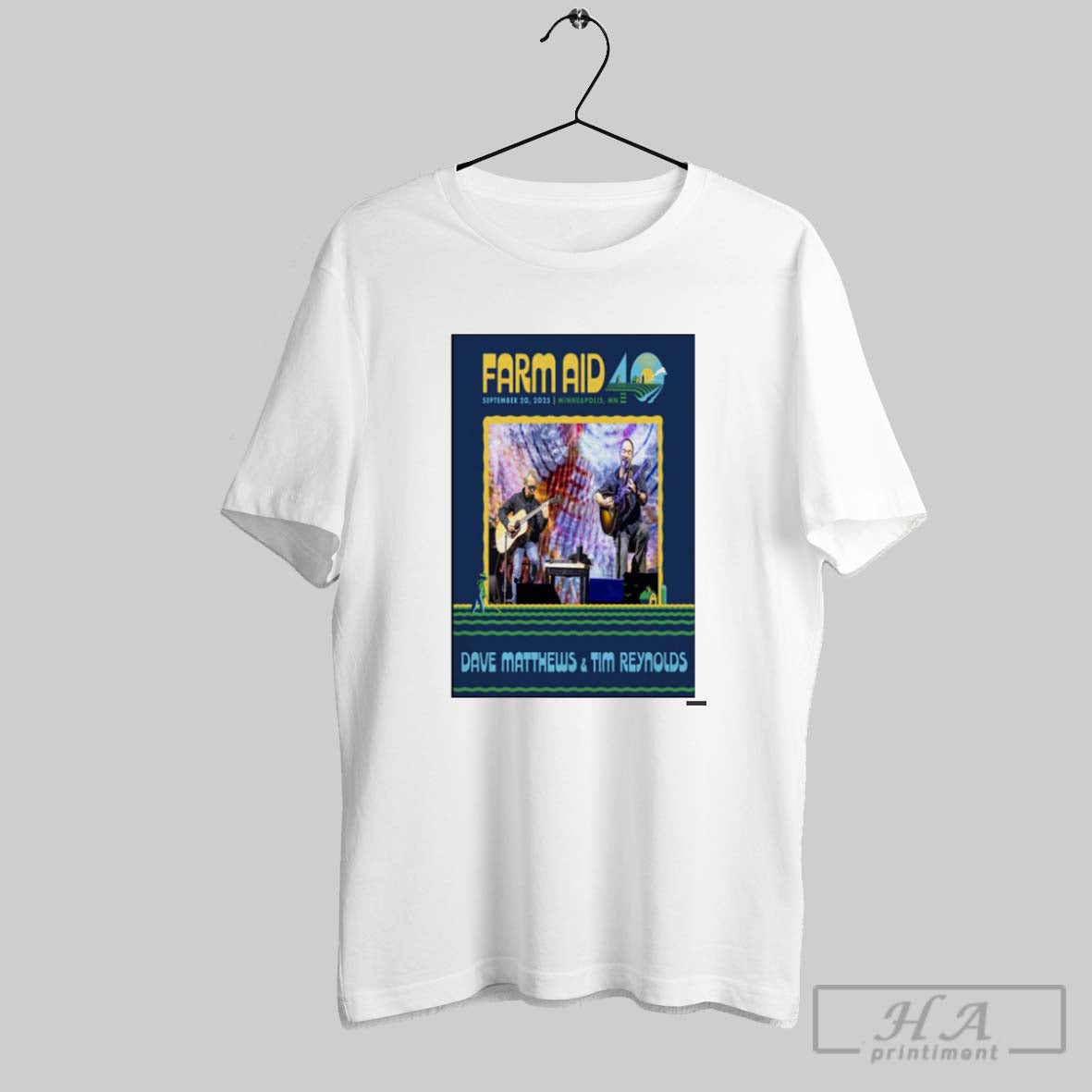 Official Farm Aid 40 Dave Matthews And Tim Reynolds Minneapolis Mn September 20 2025