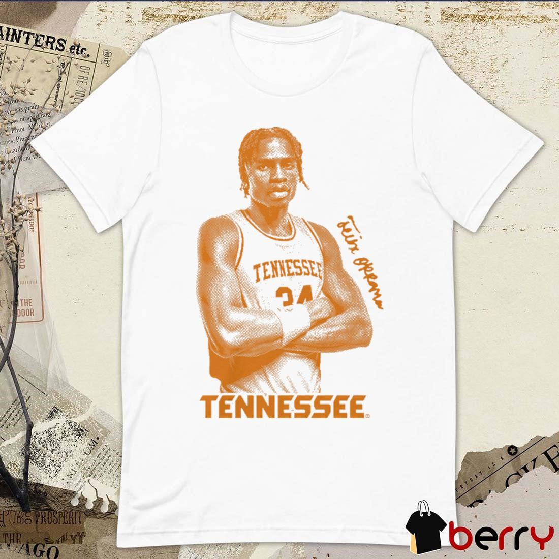 Felix Okpara Tennessee Volunteers Basketball Portrait Graphic t-shirt