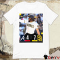 Fernando Tatis Jr San Diego Padres Vs Atlanta Braves Final Score 7 – 4 MLB Opening Day Poster t-shirt
