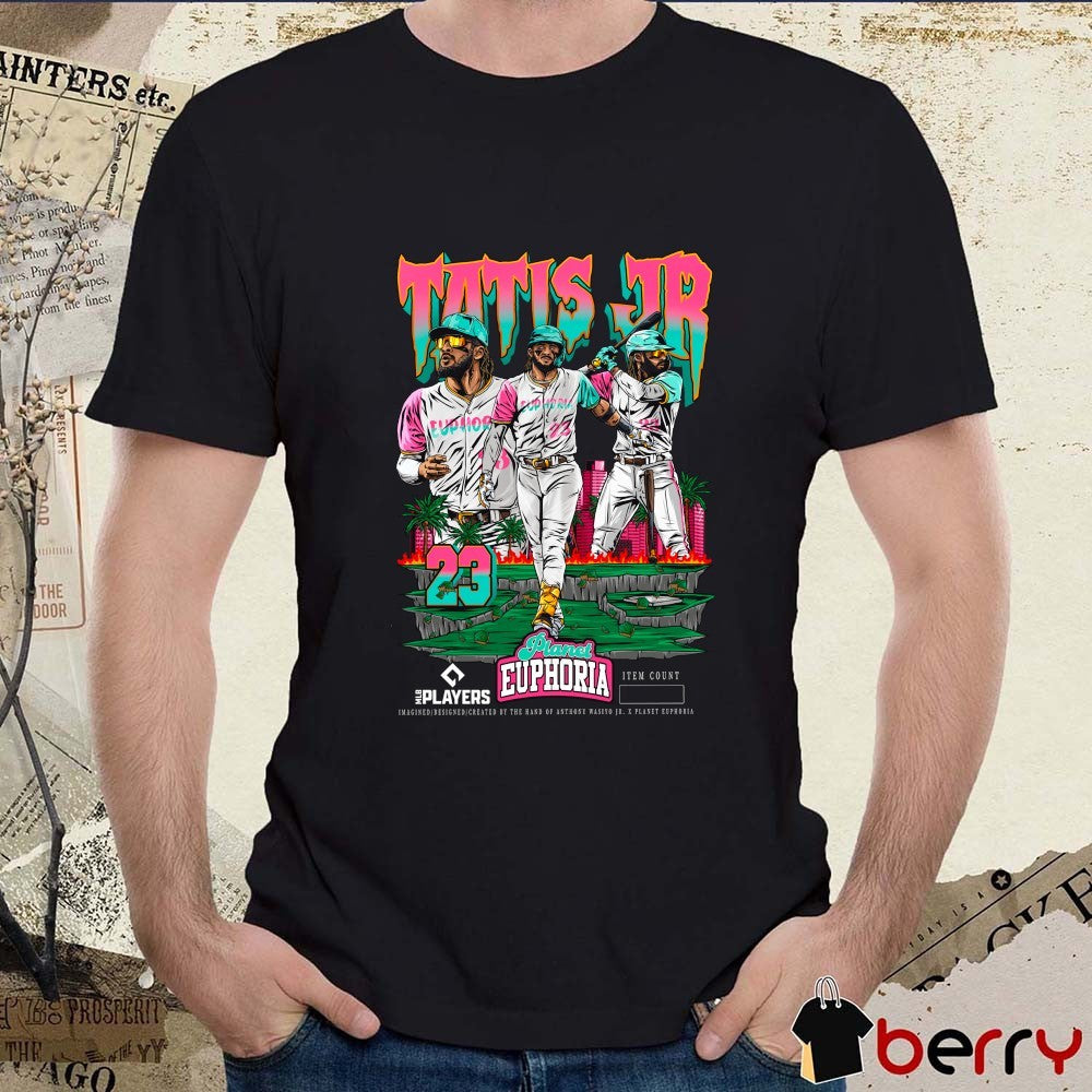 Fernando Tatis Jr. V3 2026 San Diego Padres Planet Euphoria Art t-shirt