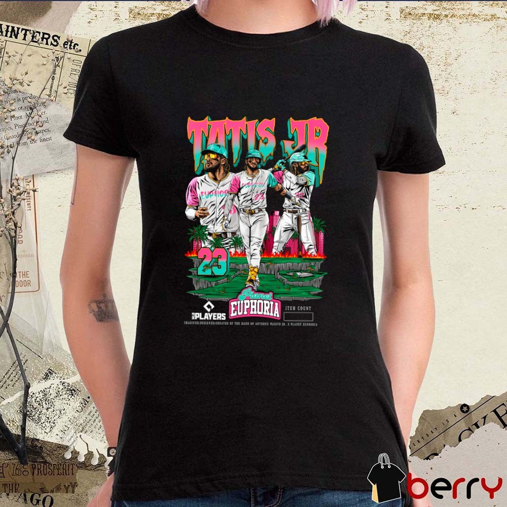 Fernando Tatis Jr. V3 2026 San Diego Padres Planet Euphoria Art t-shirt