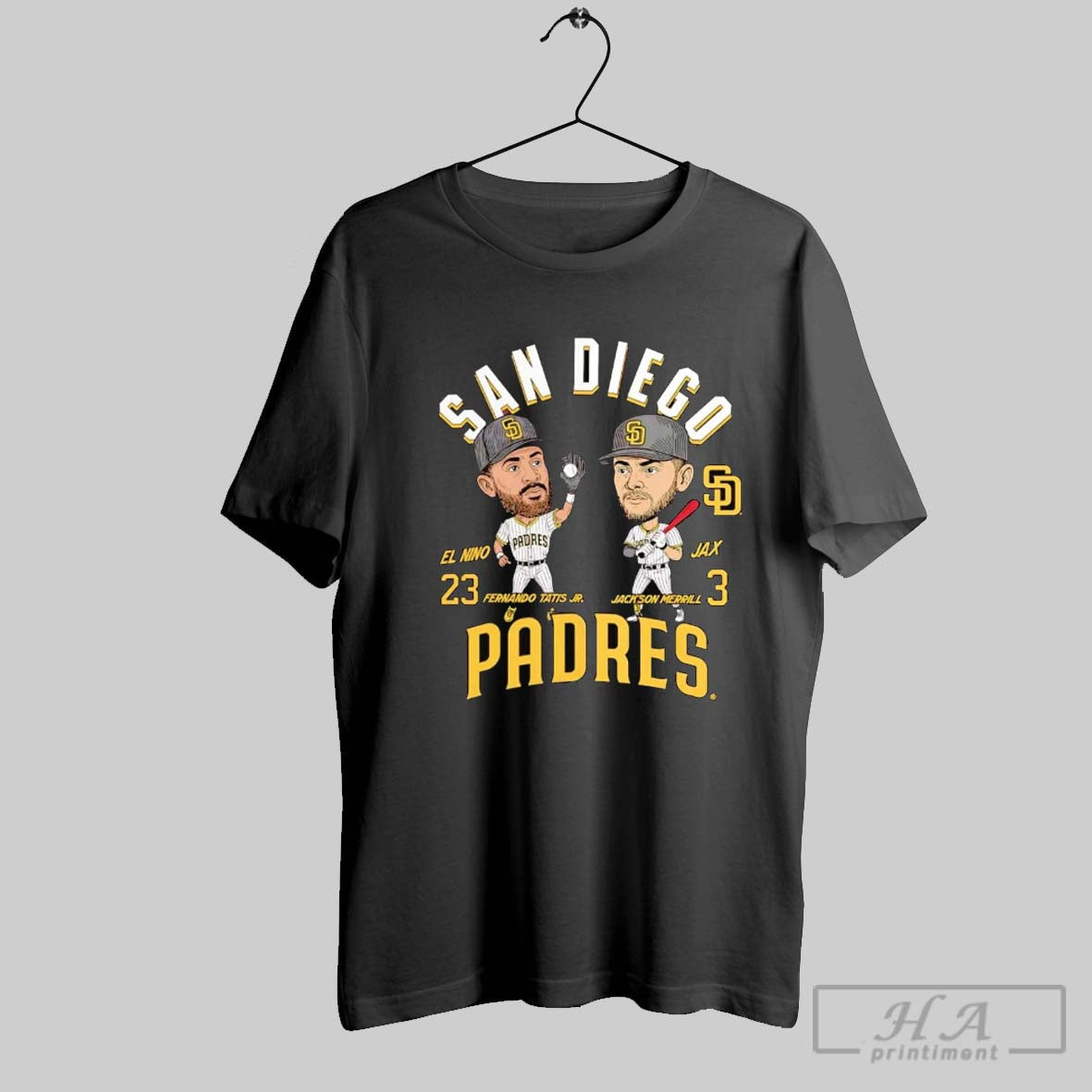 Official Fernando Tatis Jr And Jackson Merrill Player Duo Padres