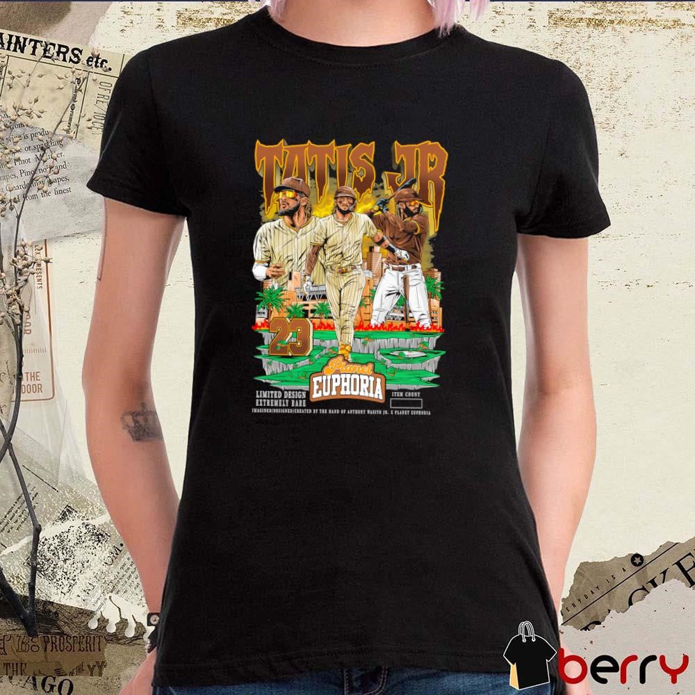 Fernando Tatis San Diego Padres MLB Baseball V2 Planet Euphoria Painting t-shirt