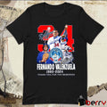 Fernando Valenzuela Los Angeles Dodgers 1960-2024 Thank You For The Memories Signature t-shirt