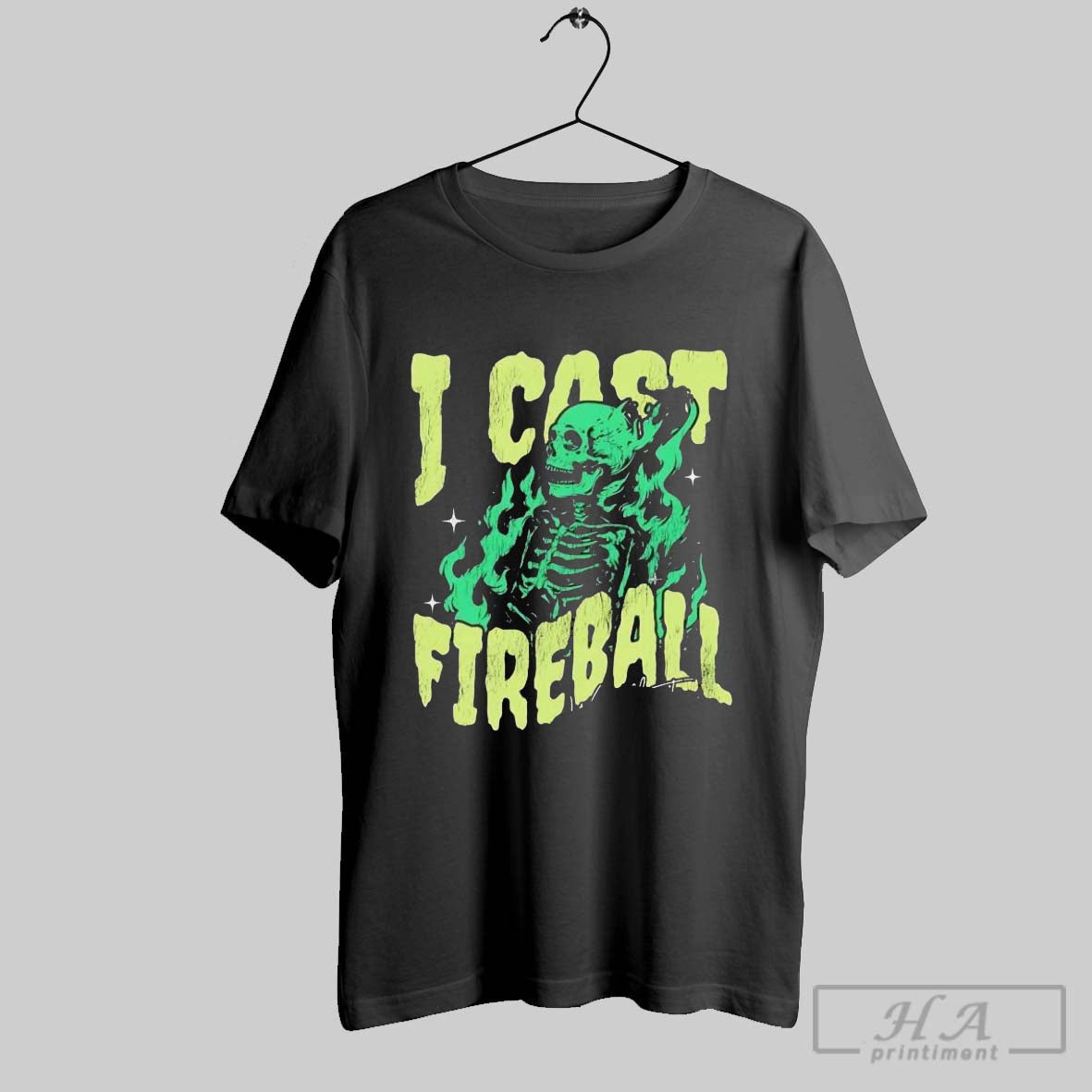 Official Fire Skeleton I Cast Fireball