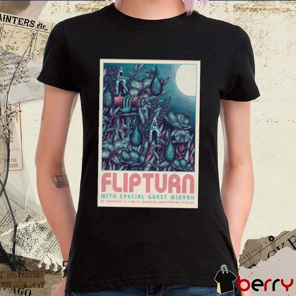 Flip Turn September 25 2026 The St. Augustine Amphitheatre In St. Augustine FL Poster t-shirt