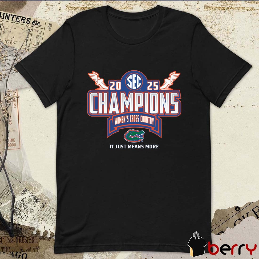 Florida Gators 2025 SEC Men’s Cross Country Conference Champions It Just Means More t-shirt