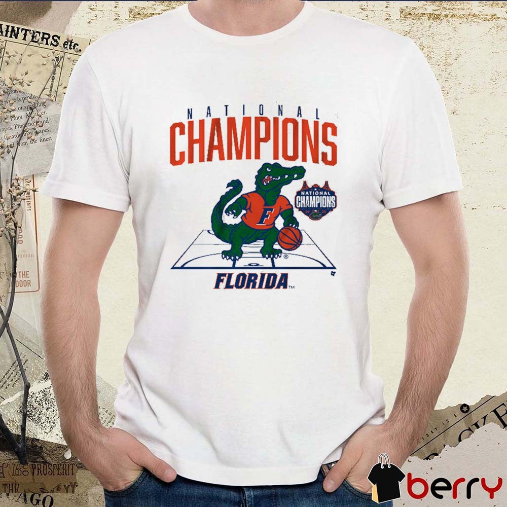 Florida Gators Basketball 2025 NCAA Men’s Basketball National Champions Mascot Win Houston Cougars t-shirt