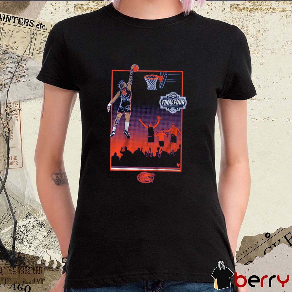 Florida Gators Basketball Alijah Martin Dunk Final Four 2025 t-shirt