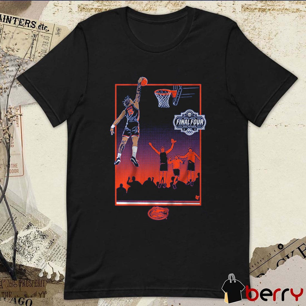 Florida Gators Basketball Alijah Martin Dunk Final Four 2025 t-shirt