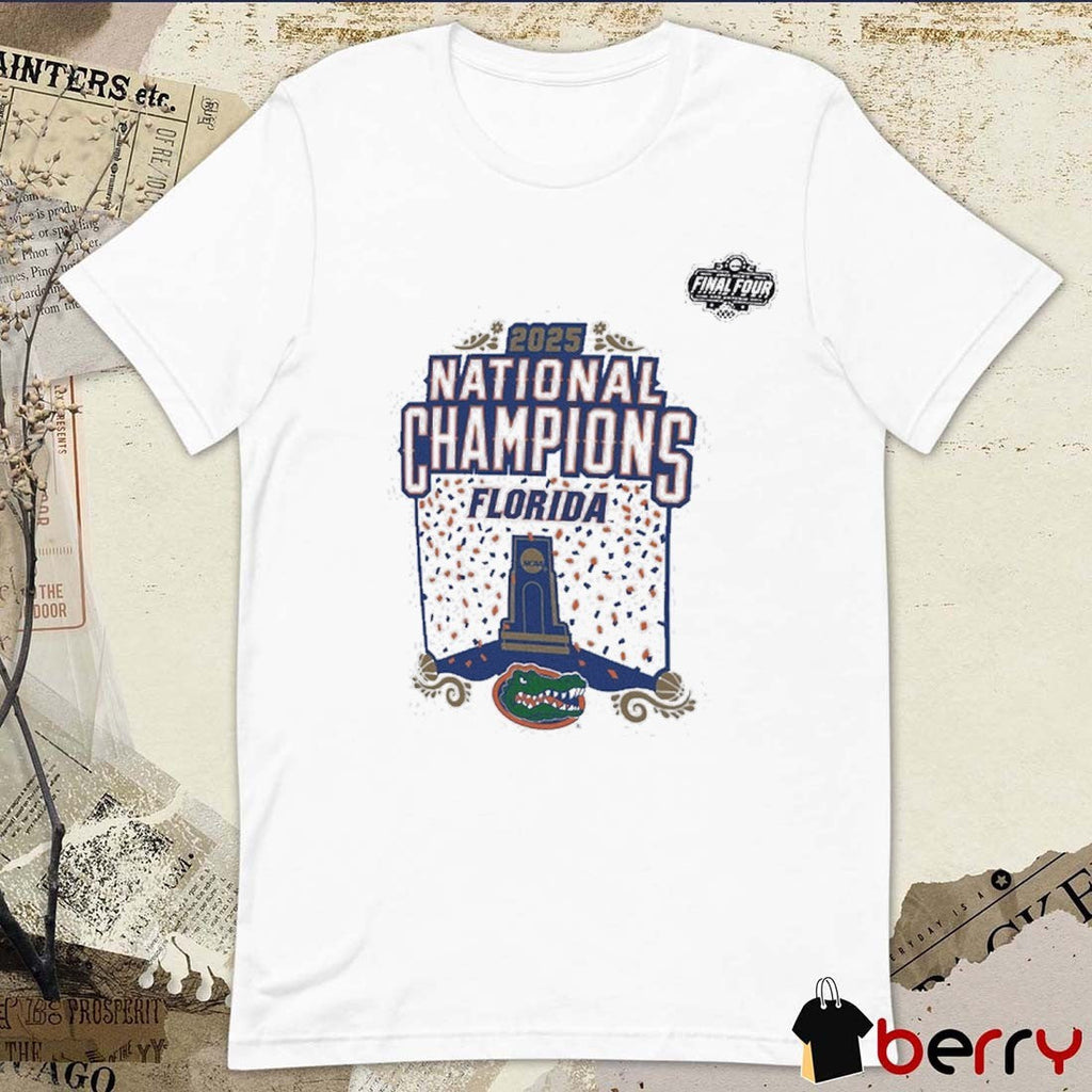 Florida Gators NCAA Men’s Basketball National Champions Final Four 2025 Win Houston Cougars t-shirt