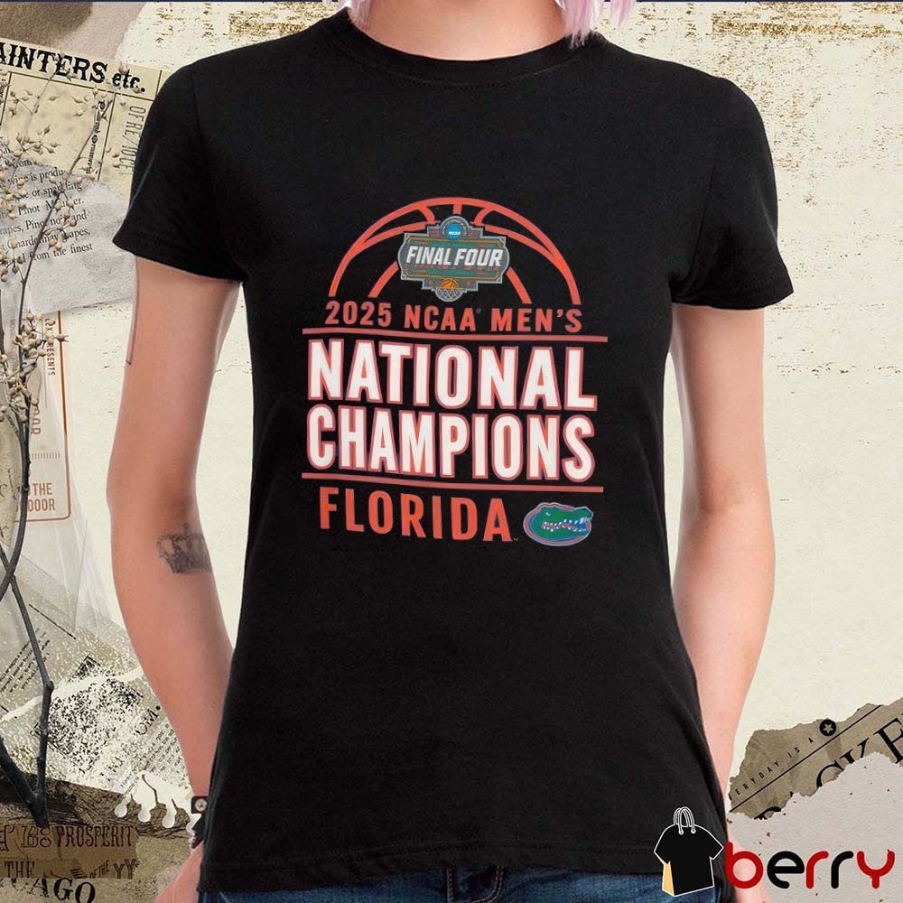 Florida Gators NCAA Men’s Basketball National Champions Final Four Win Houston Cougars 2025 t-shirt