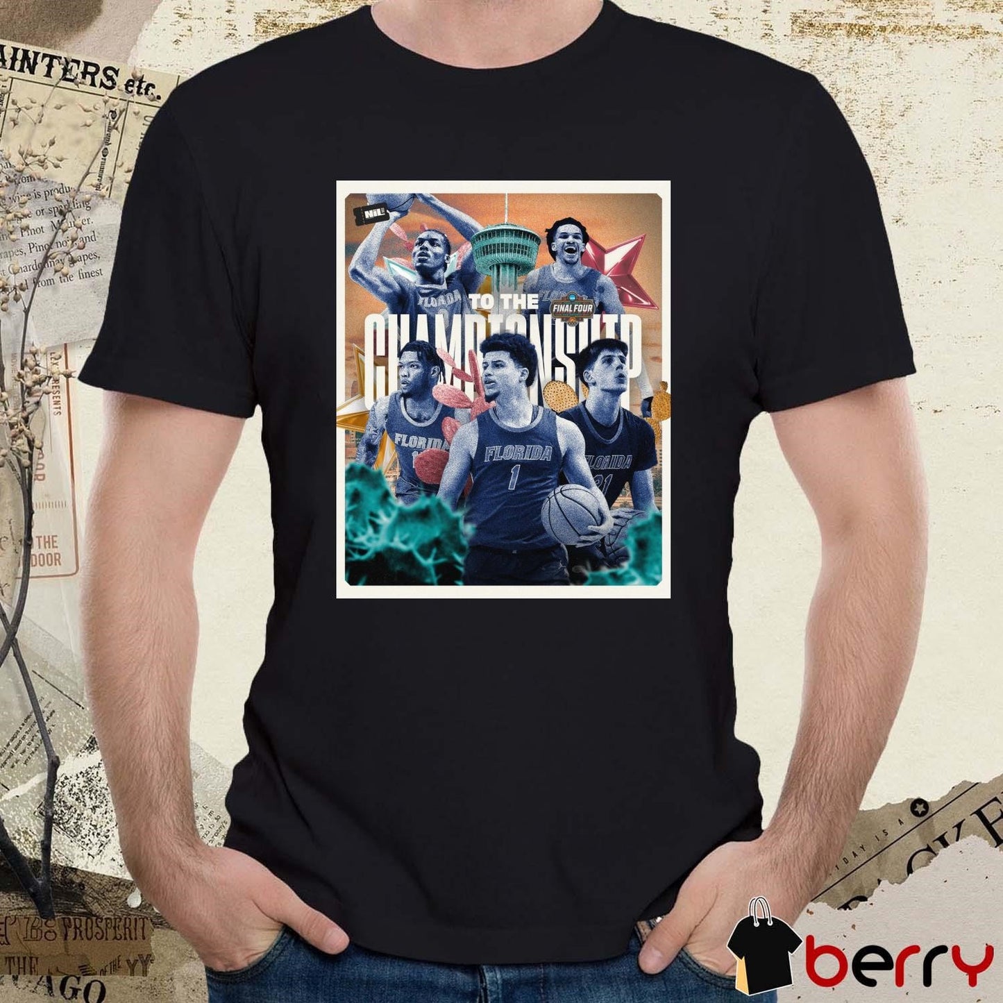 Florida Gators Win Auburn Men’s Basketball Are Headed To The National Championship Final Four NCAA 2025 t-shirt