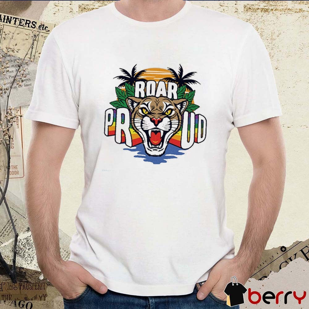 Florida Panthers 2026 Pride Night Roar Proud Logo t-shirt