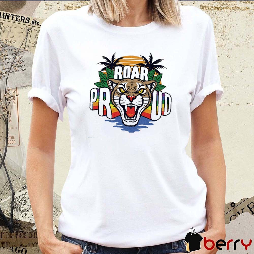 Florida Panthers 2026 Pride Night Roar Proud Logo t-shirt