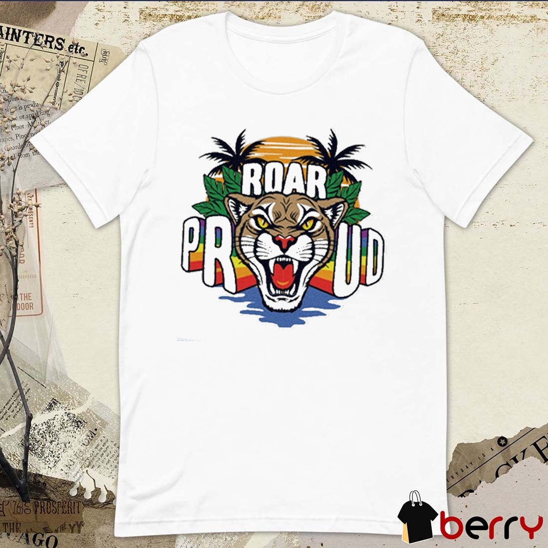 Florida Panthers 2026 Pride Night Roar Proud Logo t-shirt