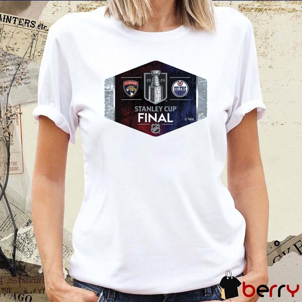 Florida Panthers vs. Edmonton Oilers Head to Head 2024 NHL Stanley Cup t-shirt
