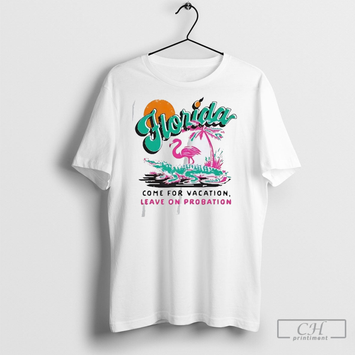 Official Florida Come For Vacation Leave On Probation Sweater