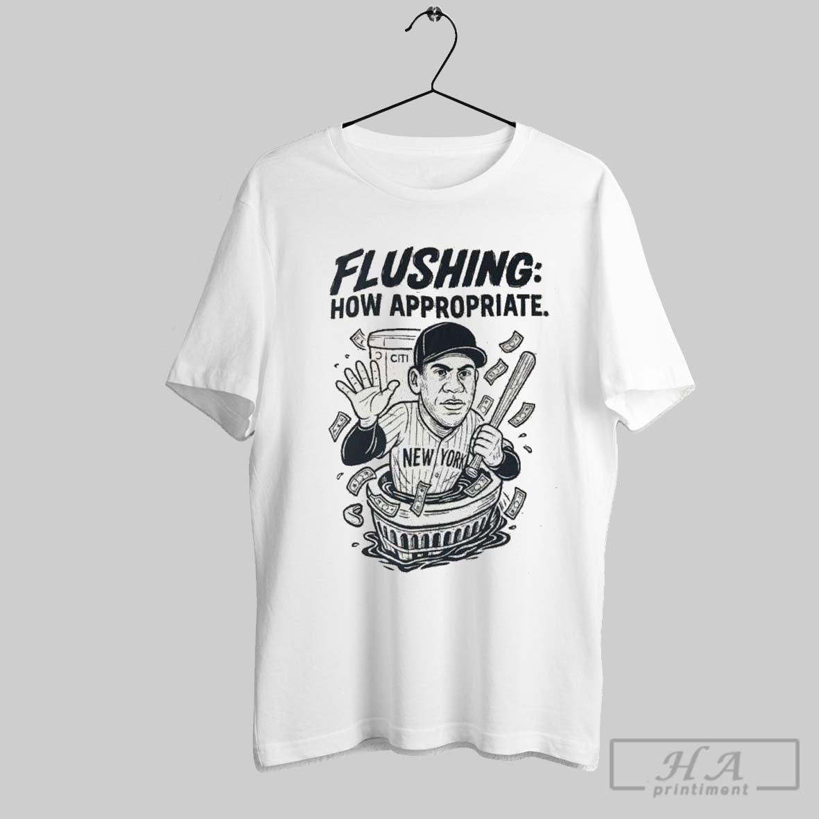 Official Flushing How Appropriate Juan Soto New York Baseball Graphic