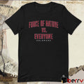 Force Of Nature Vs. Everyone Colorado Avalanche Hockey t-shirt