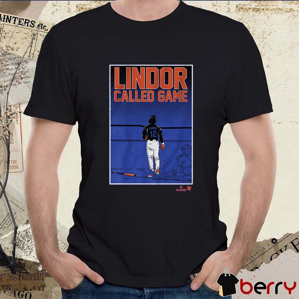 Francisco Lindor Called Game New York Mets MLB 2025 t-shirt
