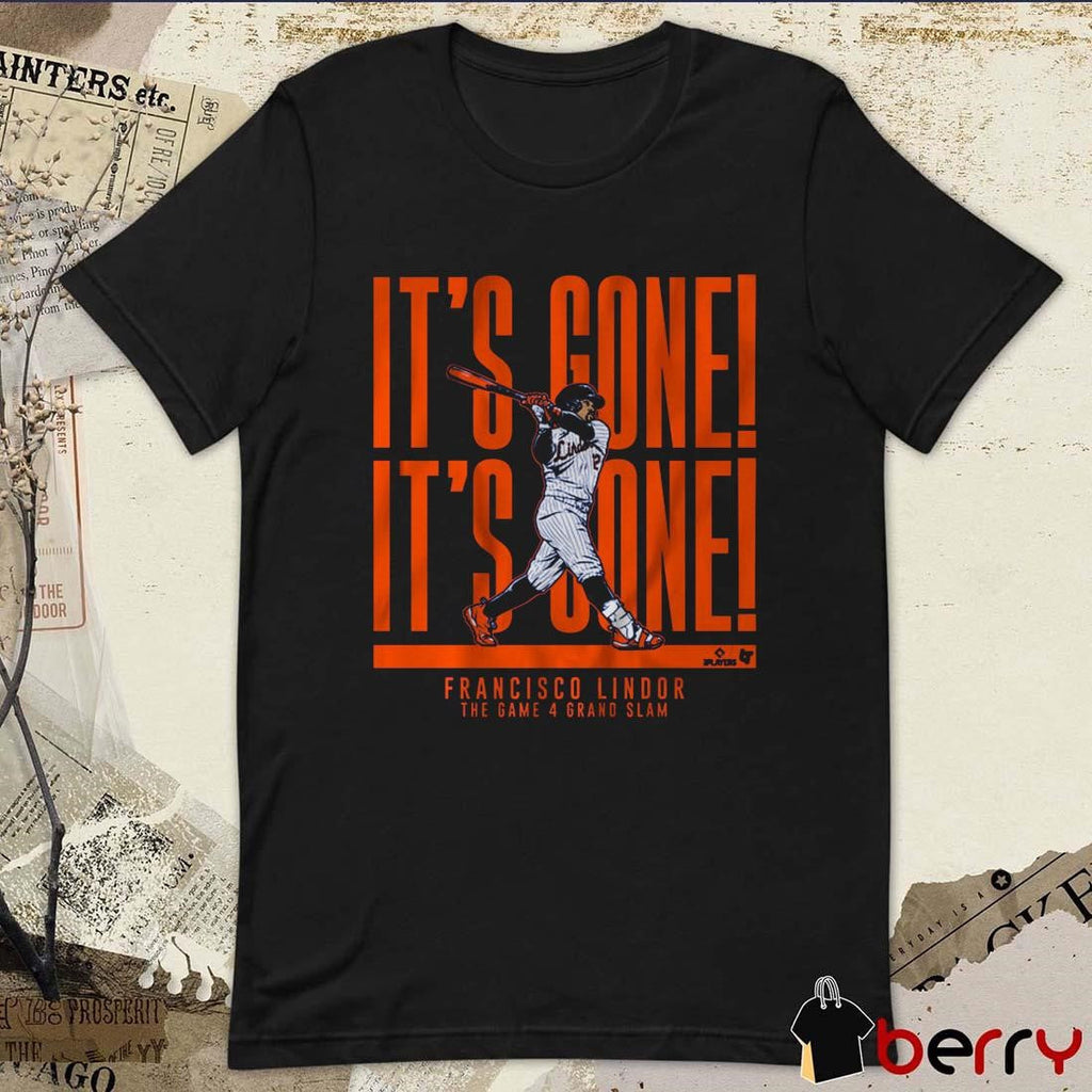 Francisco Lindor It’s Gone! It’s Gone New York Mets MLB t-shirt