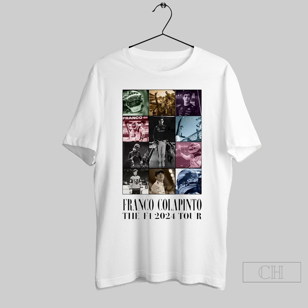Official Franco Colapinto The Formula 1 2024 Tour Shirt Sweater