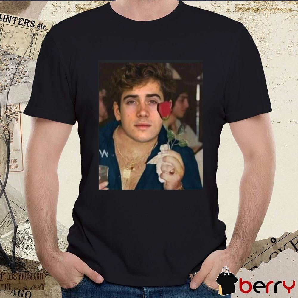 Franco Mattioli El Fenómeno Colapinto With A Rose t-shirt