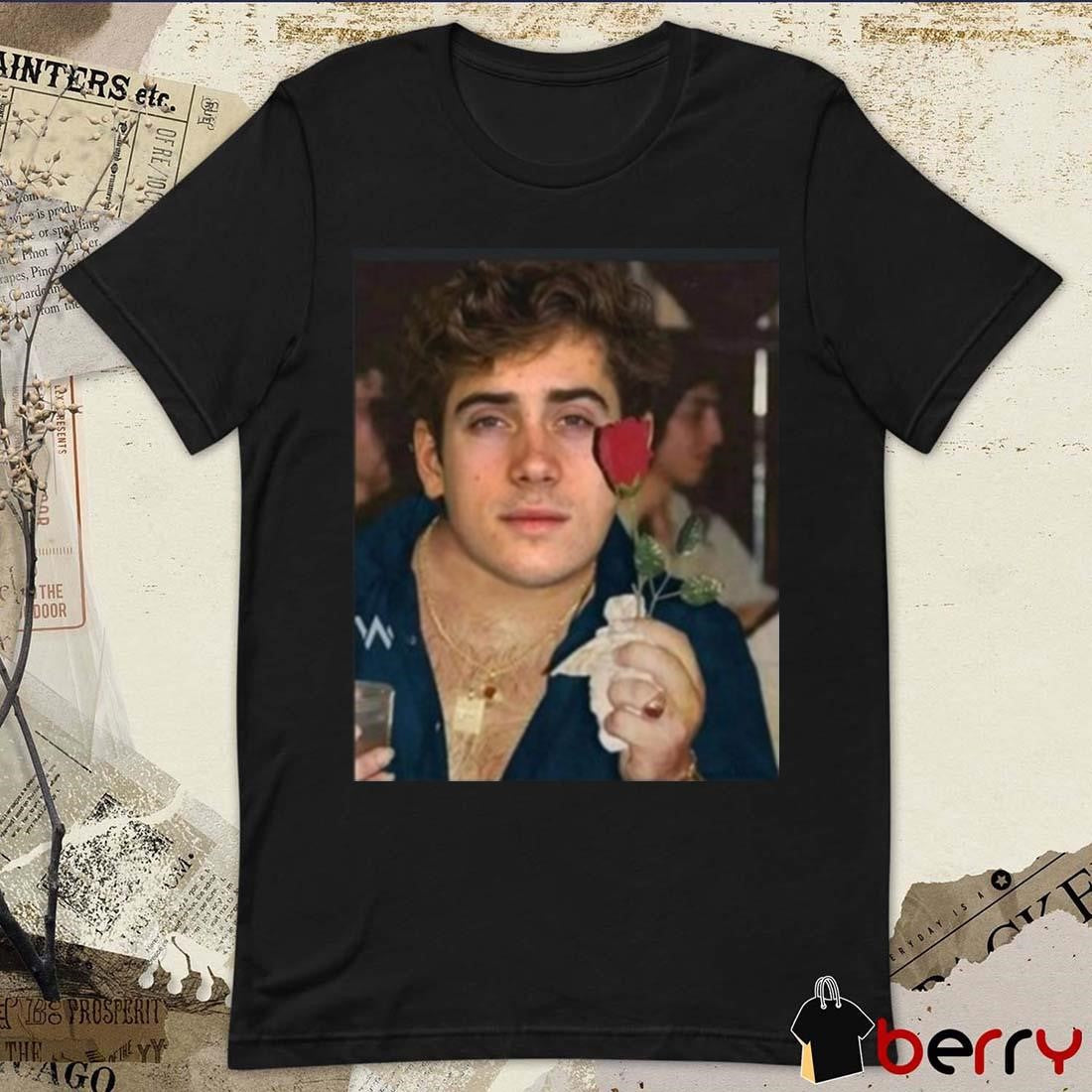 Franco Mattioli El Fenómeno Colapinto With A Rose t-shirt