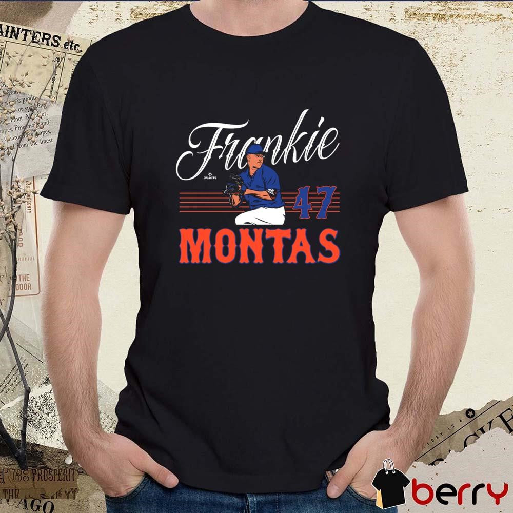 Frankie Montas Number 47 Inked Script New York Mets MLBPA 2025 t-shirt